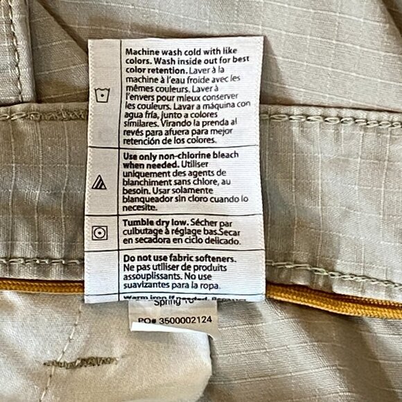 Carhartt Force Relaxed Fit Cargo Work Pant Beige Men's 38 #323H - Picture 8 of 8